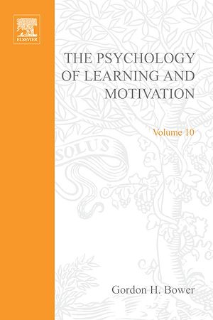 Téléchargez le livre :  Psychology of Learning and Motivation