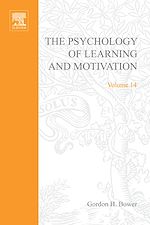 Télécharger le livre :  Psychology of Learning and Motivation