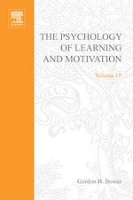 Télécharger le livre :  Psychology of Learning and Motivation
