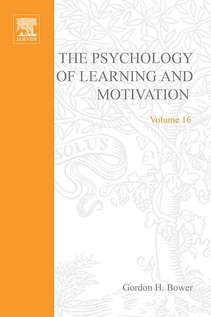 Téléchargez le livre :  Psychology of Learning and Motivation