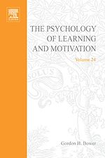 Télécharger le livre :  Psychology of Learning and Motivation