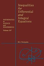 Télécharger le livre :  Inequalities for Differential and Integral Equations