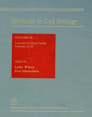 Téléchargez le livre :  Methods in Cell Biology