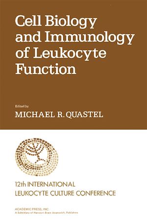 Téléchargez le livre :  Cell Biology and Immunology of Leukocyte Function