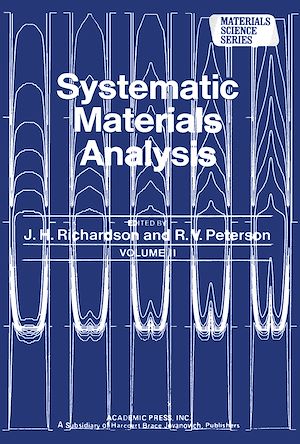 Téléchargez le livre :  Systematic Materials Analysis Part 2