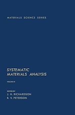 Télécharger le livre :  Systematic Materials Analysis