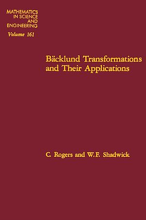 Téléchargez le livre :  Ba?cklund transformations and their applications