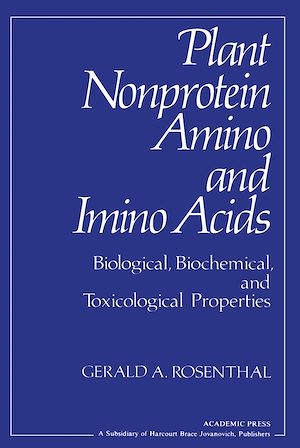 Téléchargez le livre :  Plant Nonprotein Amino and Imino Acids