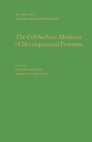 Téléchargez le livre :  The Cell Surface: Mediator of Developmental Processes