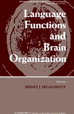 Téléchargez le livre :  Language Functions and Brain Organization