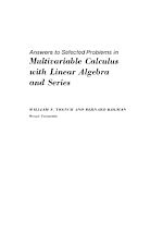 Télécharger le livre :  Answers to Selected Problems in Multivariable Calculus with Linear Algebra and Series