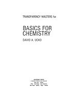Télécharger le livre :  Transparency Masters for Basics for Chemistry