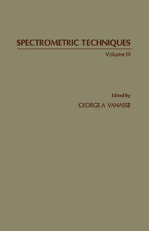 Téléchargez le livre :  Spectrometric Techniques