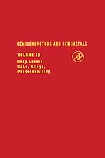 Télécharger le livre :  Semiconductors and Semimetals