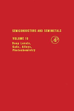 Téléchargez le livre :  Semiconductors and Semimetals