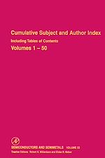 Télécharger le livre :  Cumulative Subject and Author Index Including Tables of Contents, Volumes 1-50