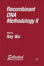 Télécharger le livre :  Recombinant DNA Methodology II