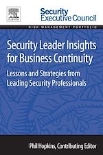 Télécharger le livre :  Security Leader Insights for Business Continuity
