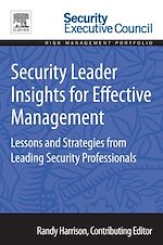 Télécharger le livre :  Security Leader Insights for Effective Management