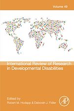Télécharger le livre :  International Review of Research in Developmental Disabilities