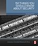 Télécharger le livre :  150 Things You Should Know about Security