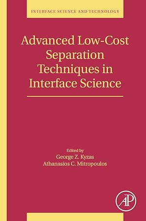 Téléchargez le livre :  Advanced Low-Cost Separation Techniques in Interface Science