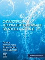 Télécharger le livre :  Characterization Techniques for Perovskite Solar Cell Materials