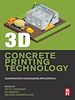 Télécharger le livre :  3D Concrete Printing Technology