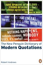Télécharger le livre :  The New Penguin Dictionary of Modern Quotations