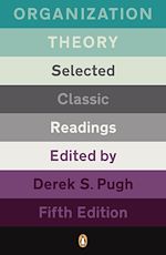 Télécharger le livre :  Organization Theory