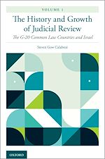 Télécharger le livre :  The History and Growth of Judicial Review, Volume 1