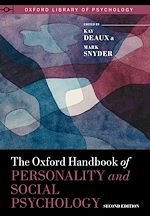 Télécharger le livre :  The Oxford Handbook of Personality and Social Psychology