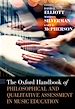 Télécharger le livre :  The Oxford Handbook of Philosophical and Qualitative Assessment in Music Education