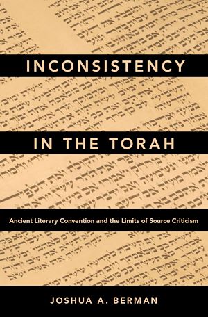 Téléchargez le livre :  Inconsistency in the Torah