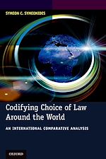 Télécharger le livre :  Codifying Choice of Law Around the World
