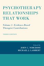 Télécharger le livre :  Psychotherapy Relationships that Work
