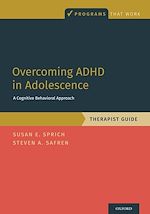 Télécharger le livre :  Overcoming ADHD in Adolescence
