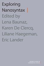 Télécharger le livre :  Exploring Nanosyntax