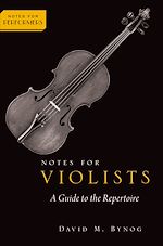 Télécharger le livre :  Notes for Violists