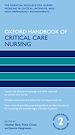 Télécharger le livre :  Oxford Handbook of Critical Care Nursing