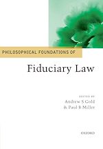 Télécharger le livre :  Philosophical Foundations of Fiduciary Law