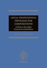 Télécharger le livre :  Legal Professional Privilege for Corporations