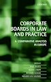 Télécharger le livre :  Corporate Boards in Law and Practice