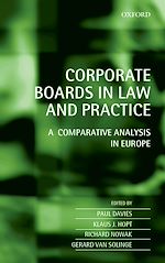 Télécharger le livre :  Corporate Boards in Law and Practice