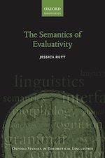 Télécharger le livre :  The Semantics of Evaluativity