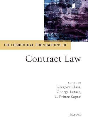 Téléchargez le livre :  Philosophical Foundations of Contract Law