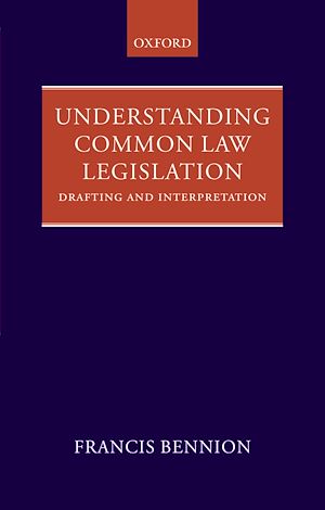 Téléchargez le livre :  Understanding Common Law Legislation
