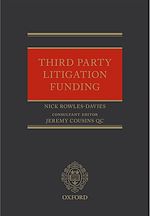 Télécharger le livre :  Third Party Litigation Funding