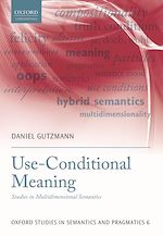 Télécharger le livre :  Use-Conditional Meaning