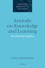 Télécharger le livre :  Aristotle on Knowledge and Learning